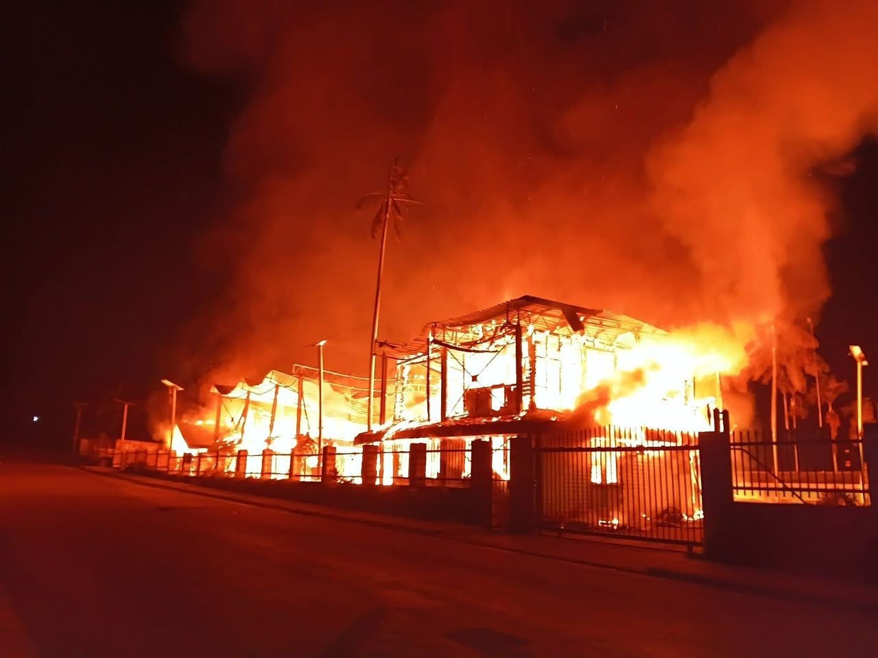 KORAEA HAUS FIRE TO BE INVESTIGATED