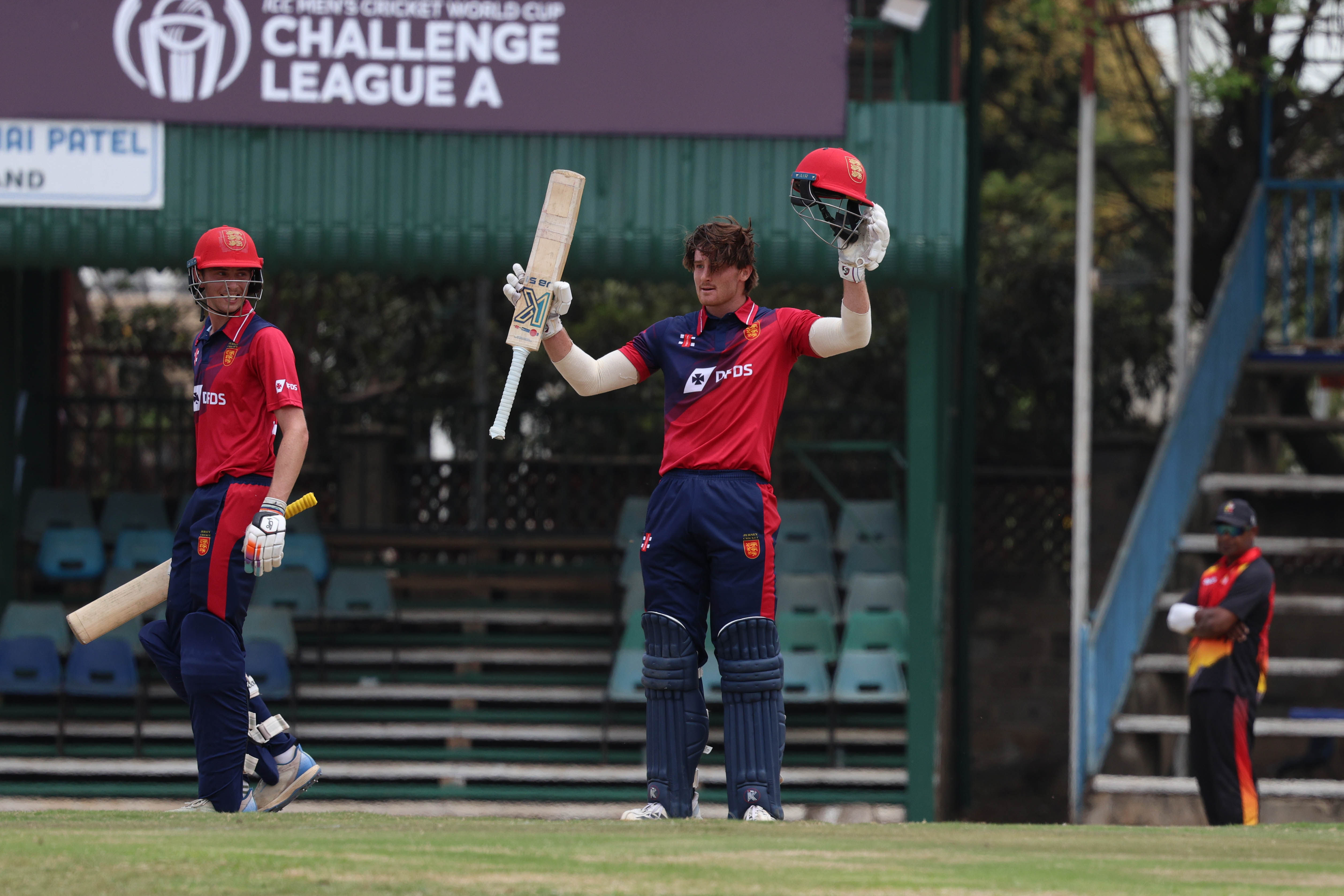 JERSEY THRASH PAPUA NEW GUINEA BY 172 RUNS IN NAIROBI