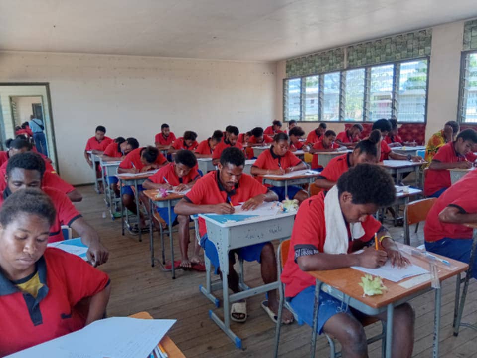 GRADE 8 NATIONAL EXAMS UNDERWAY AT WATERAISE PRIMARY SCHOOL
