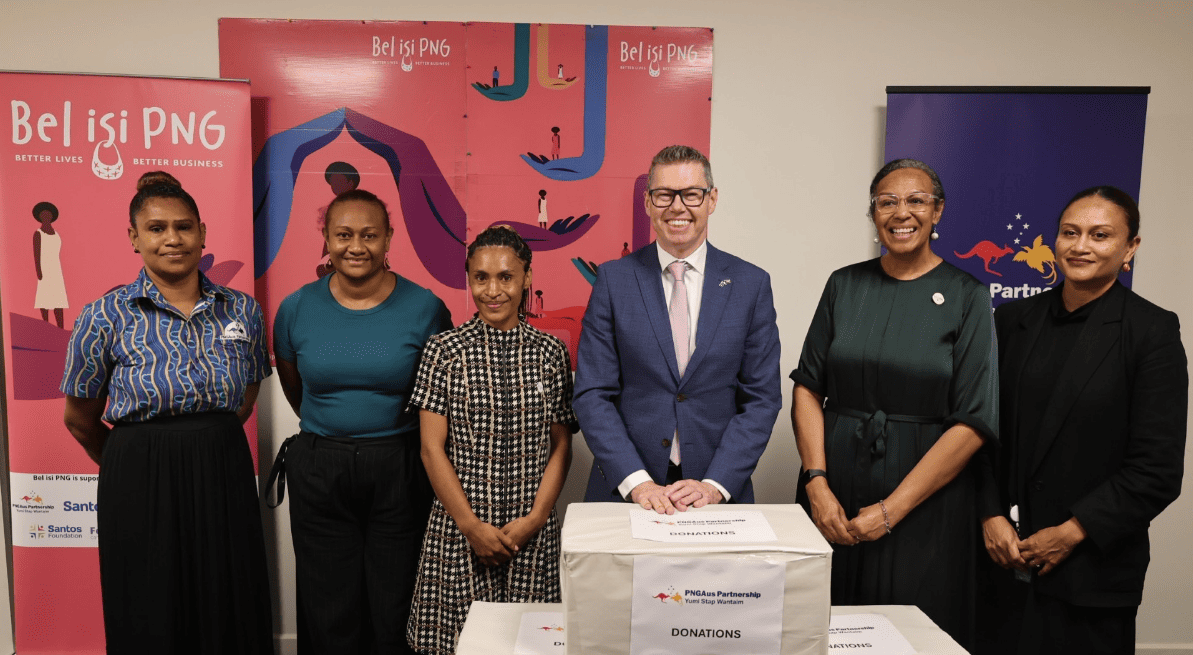 AUSTRALIA REAFFIRMS SUPPORT FOR GBV & SARV SUPPORT CENTRE