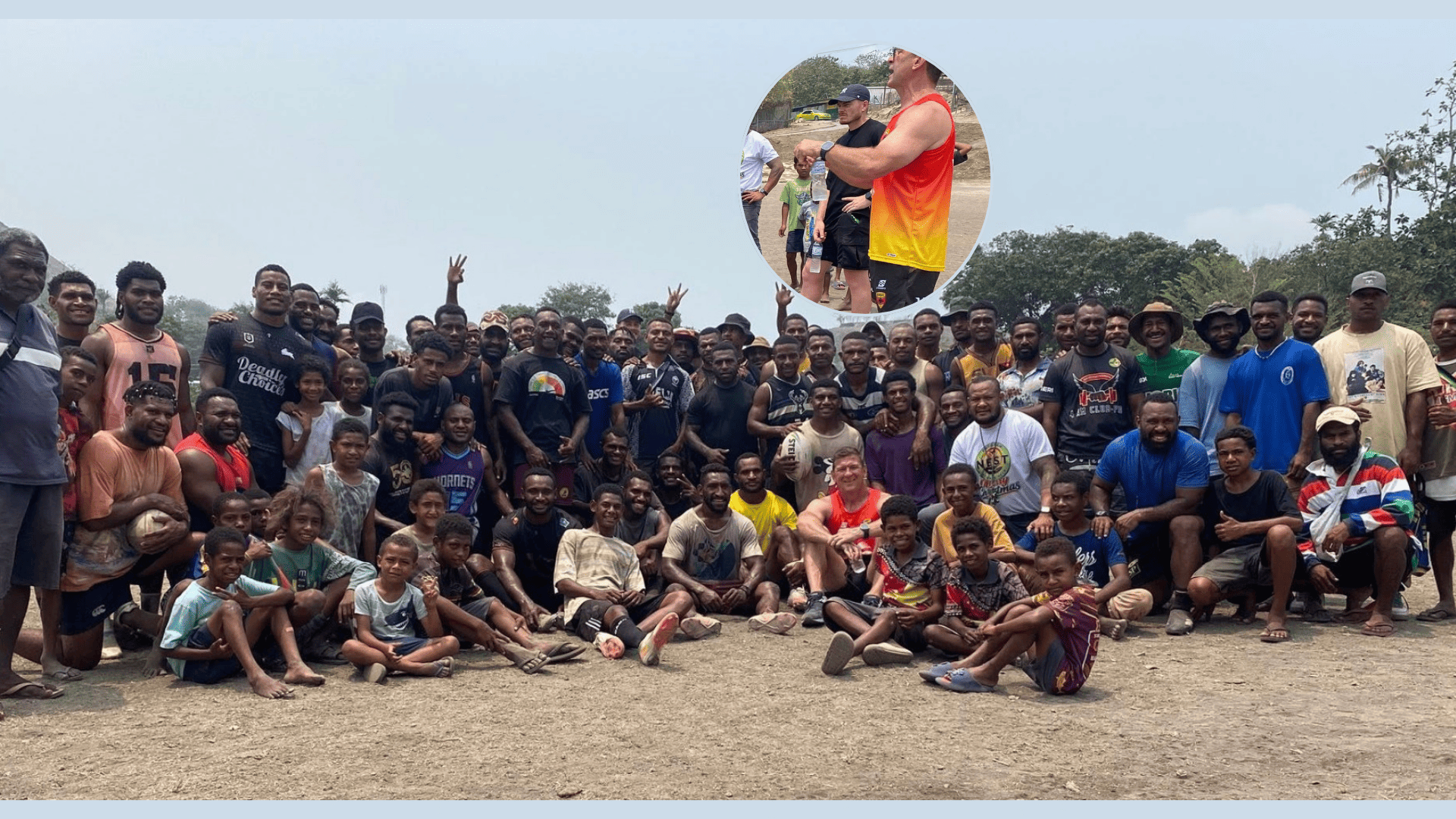 PNG LNG KUMULS COACH INSPIRES YOUTH AT TOKARARA COMMUNITY PROGRAM