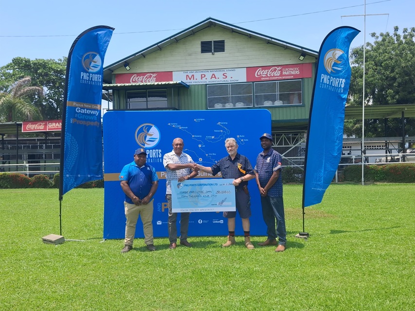 PNG PORTS BACKS 63RD MOROBE SHOW WITH SPONSORSHIP