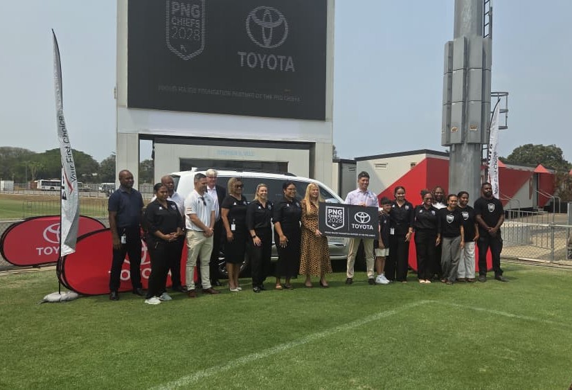 PNG CHIEFS TEAM UP WITH TOYOTA TSUSHO (PNG) LIMITED