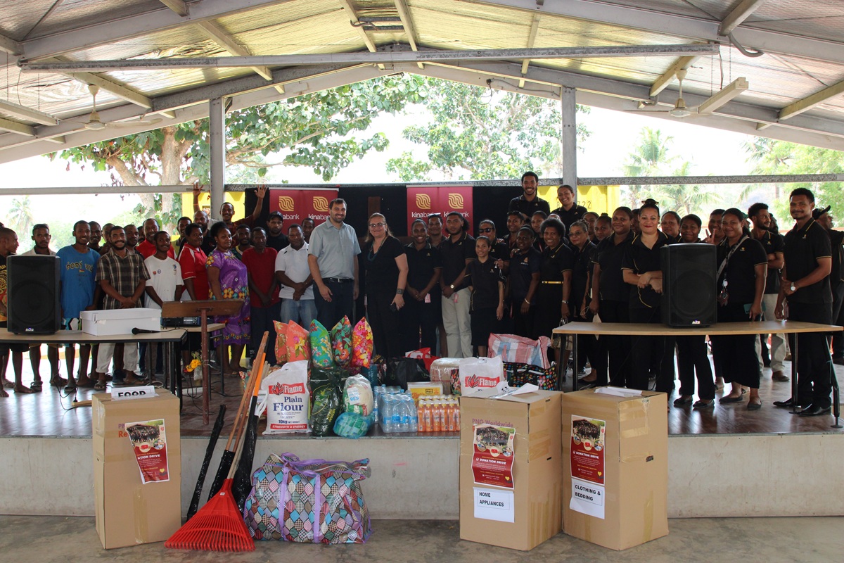 KINA BANK PROVIDES SUPPORT TO CITY MISSION