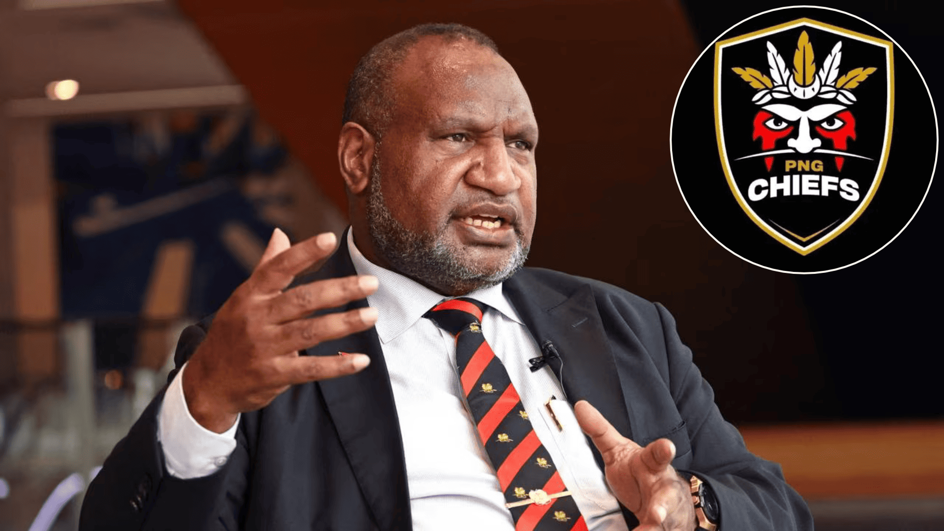 PRIME MINISTER MARAPE HONORS PNG CHIEFS BOARD, PLAYERS, AND FAMILIES