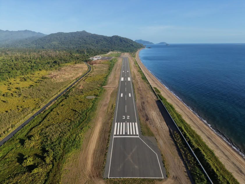 AROPA AIRPORT RUNWAY UPGRADE REACHES 78 PERCENT COMPLETION, REOPENING TARGETED FOR NOVEMBER