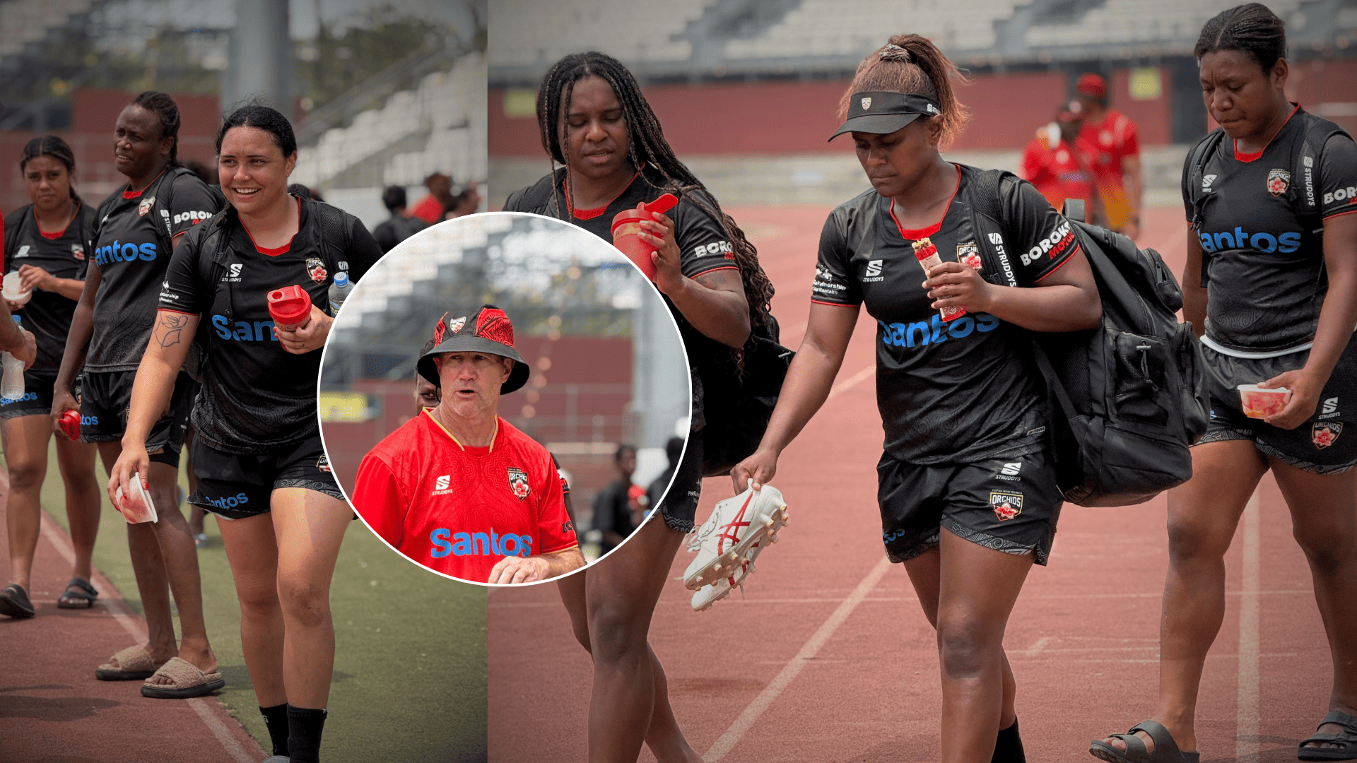 PREPS WELL UNDERWAY FOR SANTOS PNG ORCHIDS AGAINST FRANCE ON SATURDAY