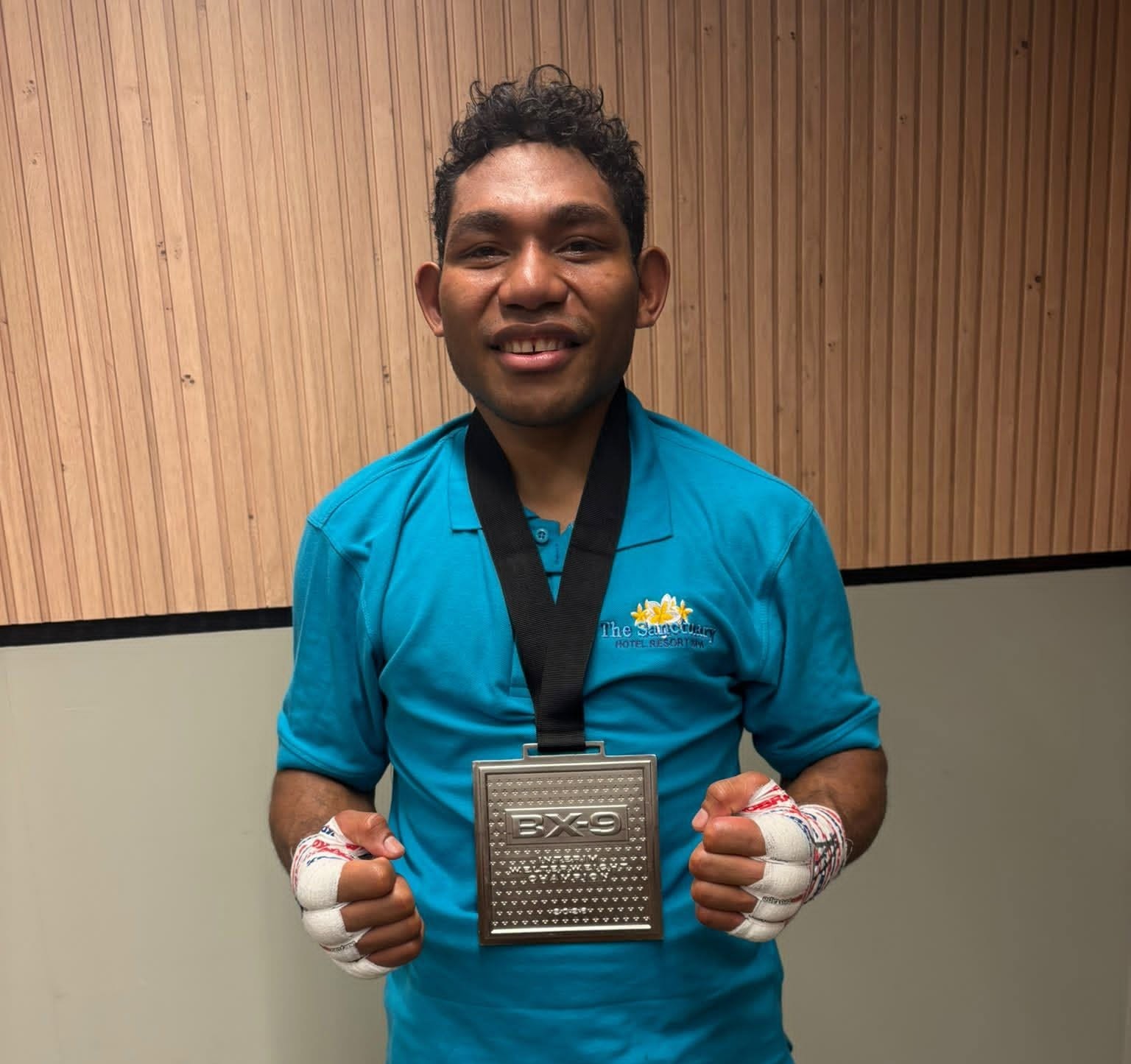 JOHN UME CROWNED BX-9 INTERIM WELTERWEIGHT CHAMPION