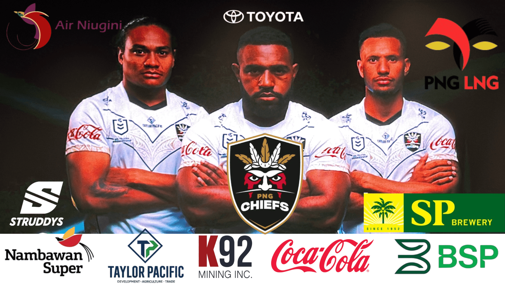 PNG CHIEFS SECURE FULL PLAYING-KIT PARTNERSHIP LINEUP AHEAD OF 2028 NRL DEBUT