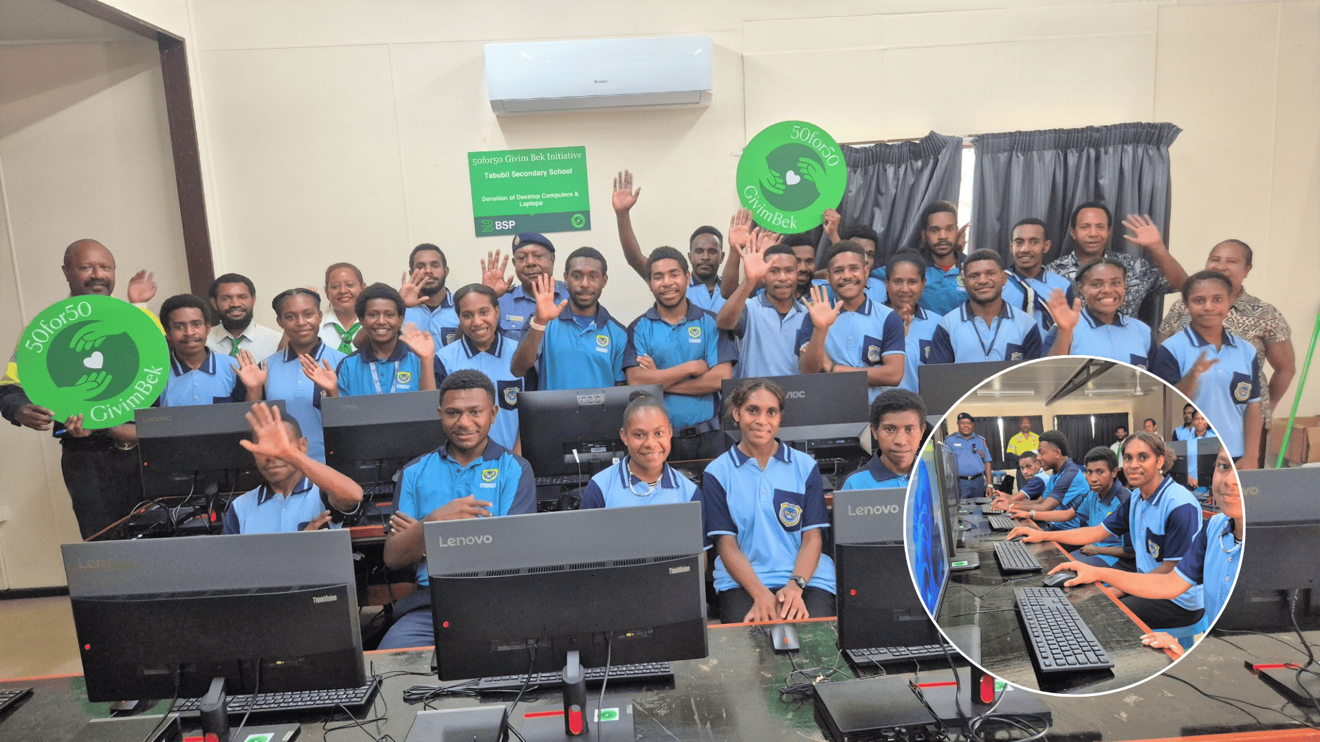 BSP EMPOWERS TABUBIL SECONDARY SCHOOL STUDENTS WITH NEW COMPUTER LABORATORY