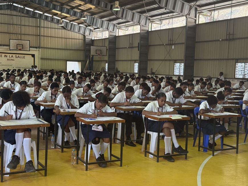 LA SALLE STUDENTS BEGIN GRADE 10 NATIONAL EXAMINATIONS