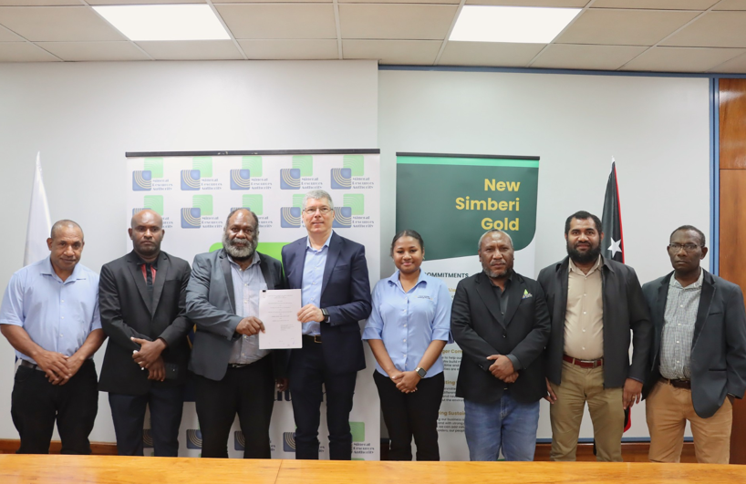 NEW SIMBERI GOLD SIGNS CDA MARKING A MAJOR MILESTONE FOR TABAR ISLAND COMMUNITIES