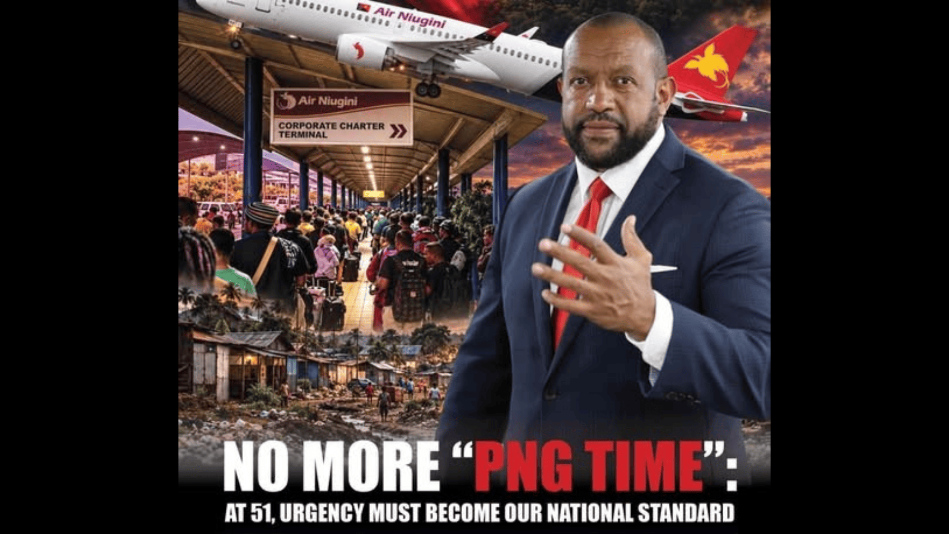 CALL TO END ‘PNG TIME’ AS NATIONAL STANDARD OF COMPLACENCY