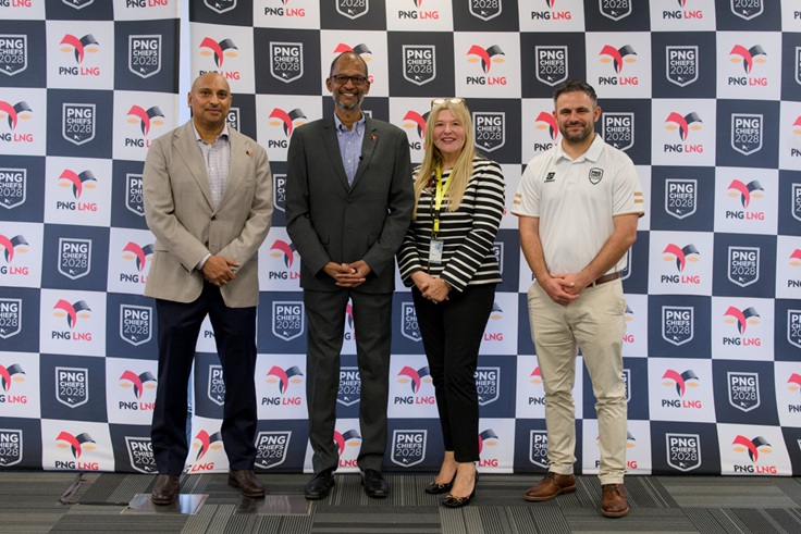 PNG LNG BACKS PNG CHIEFS AS PREMIER PARTNERS
