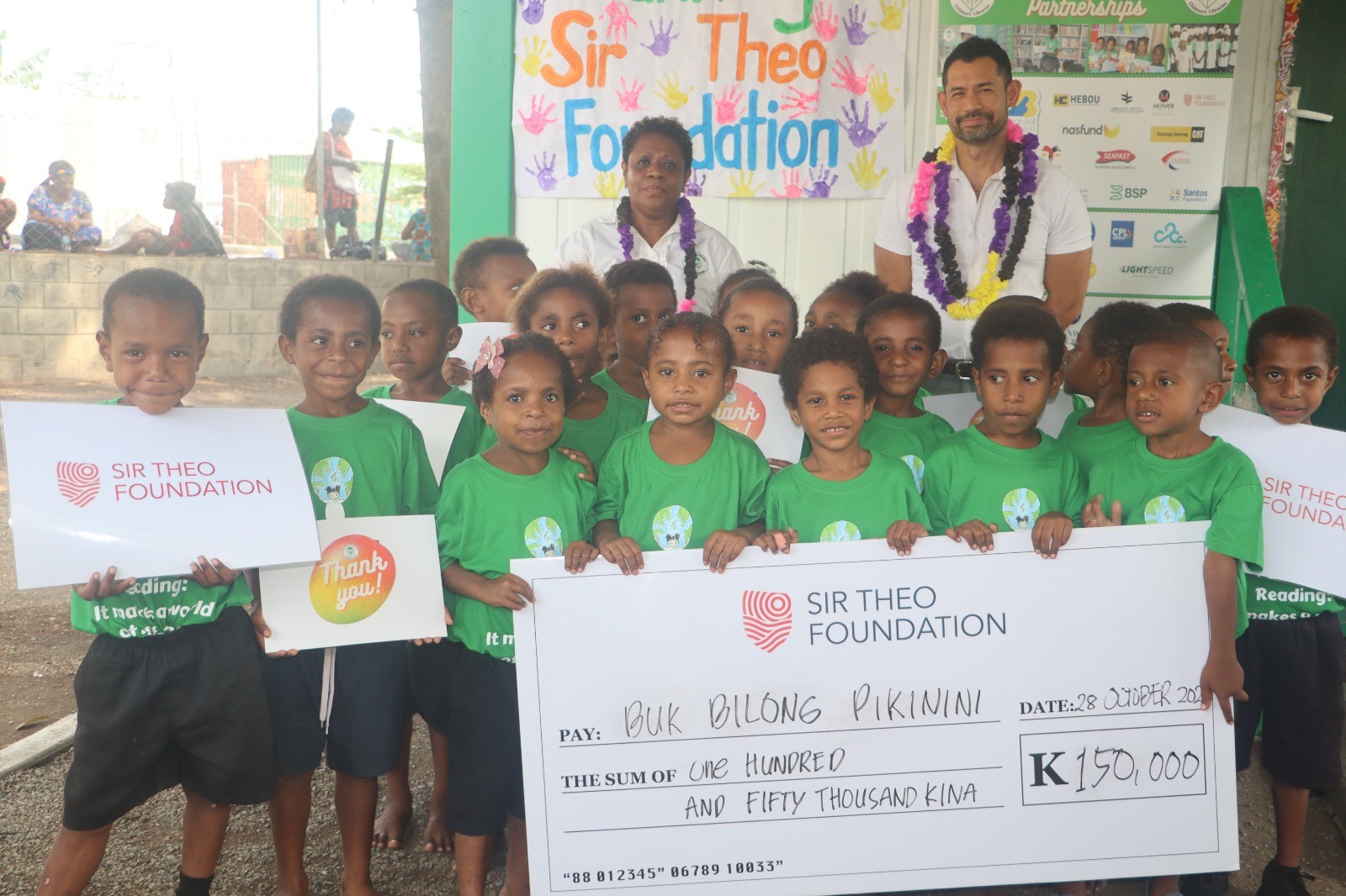 SIR THEO FOUNDATION SUPPORTS BUK BILONG PIKININI