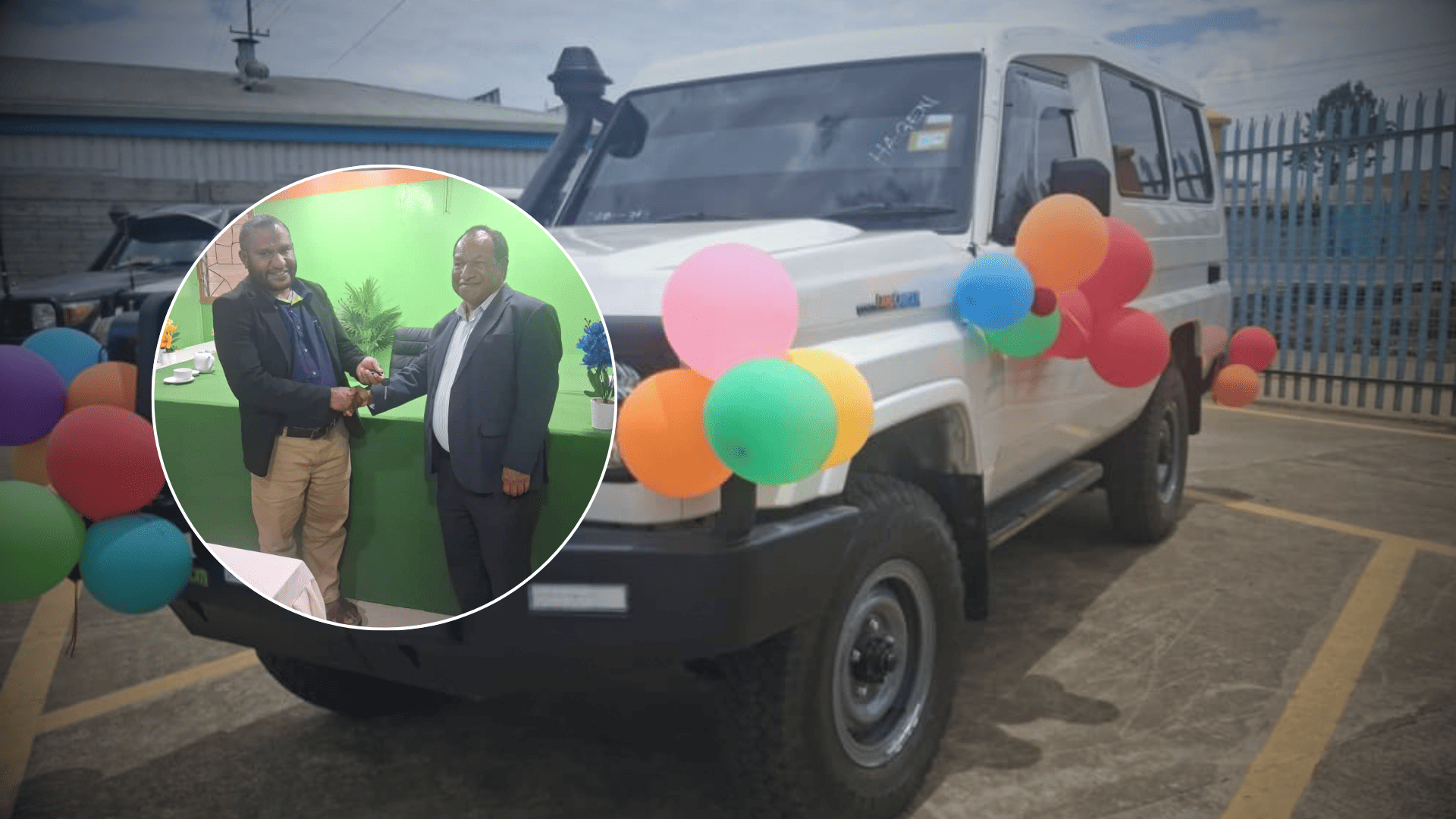 MT HAGEN CITY AUTHORITY DONATES NEW VEHICLE TO PUBLIC SOLICITOR’S OFFICE