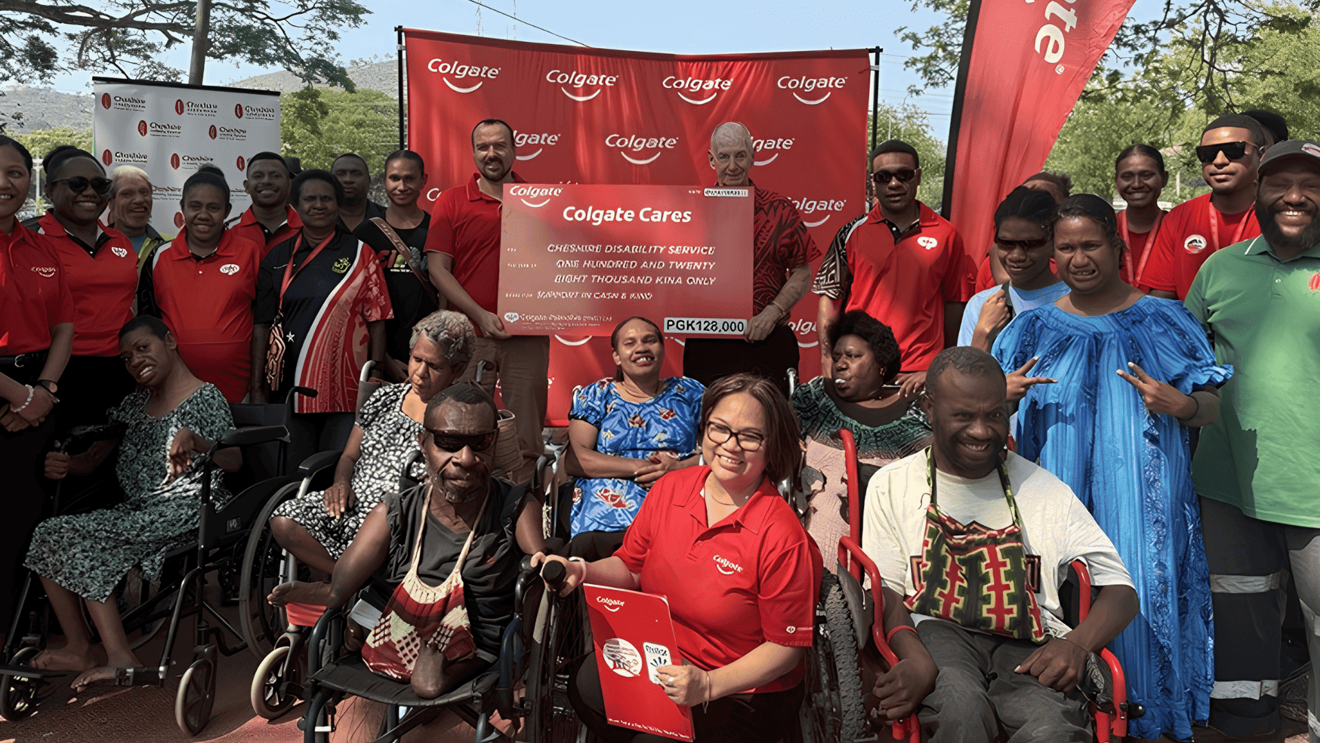 COLGATE-PALMOLIVE RENEWS PARTNERSHIP WITH CHESHIRE DISABILITY SERVICES